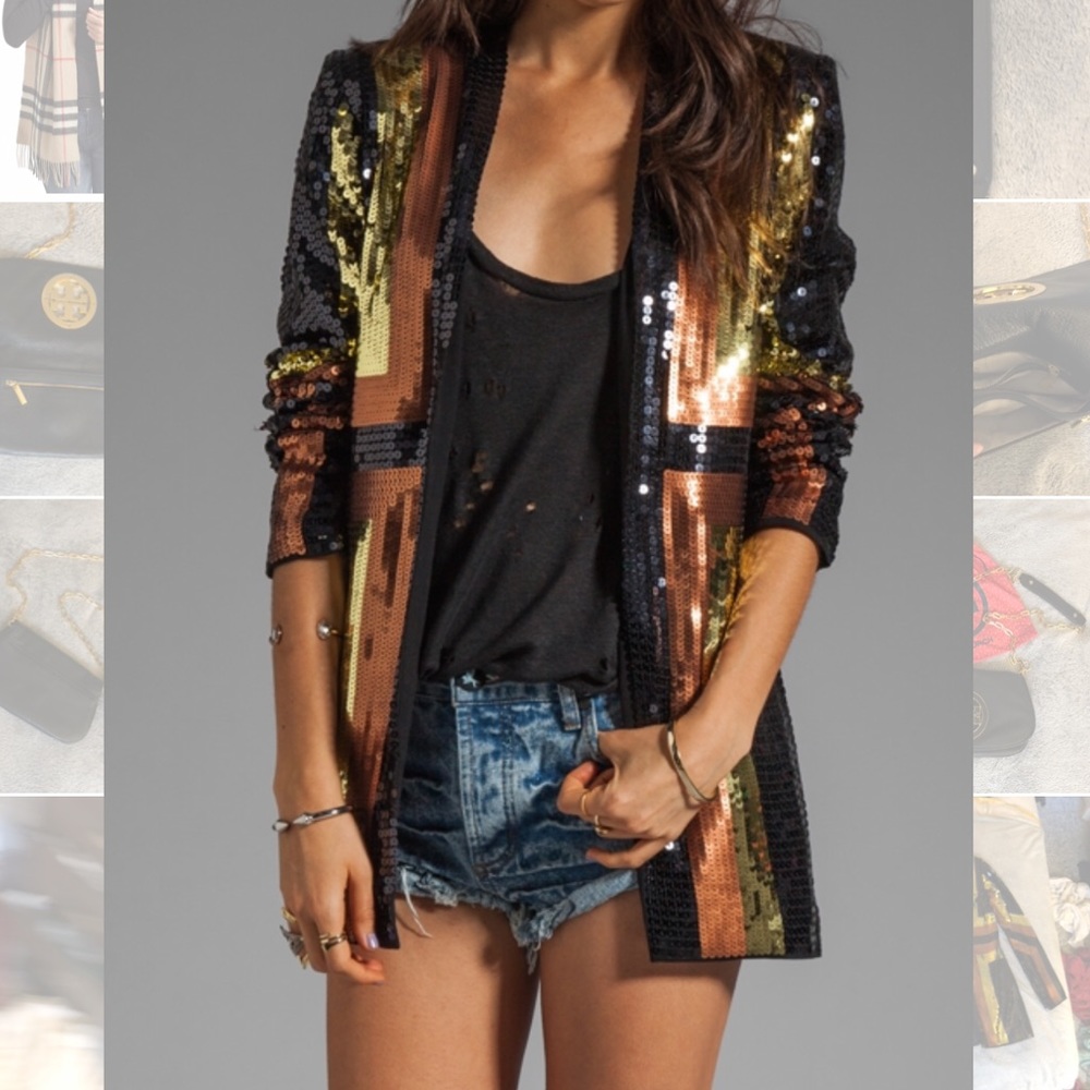 One Teaspoon “the devil inside” sequin blazer!